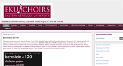 Desktop Screenshot of ekuchoirs.org